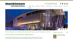Desktop Screenshot of hankinson.co.uk