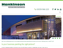Tablet Screenshot of hankinson.co.uk